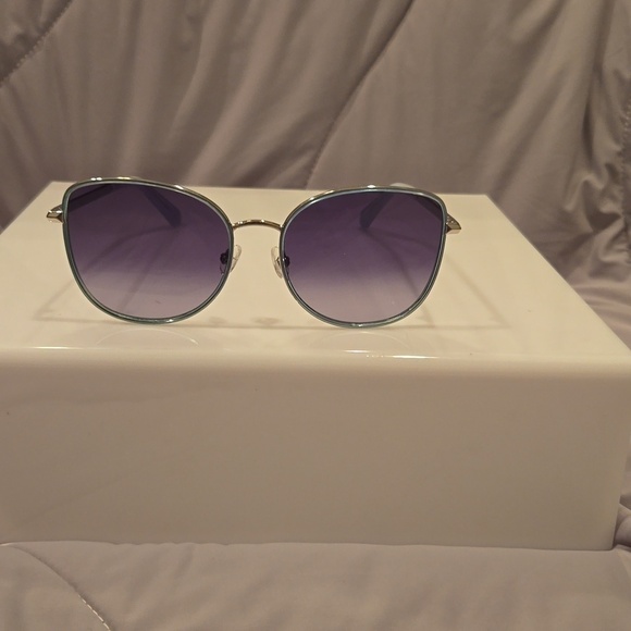 Kate Spade Sunglasses Maryam gray metal and plastic frame brand new in case main image 12